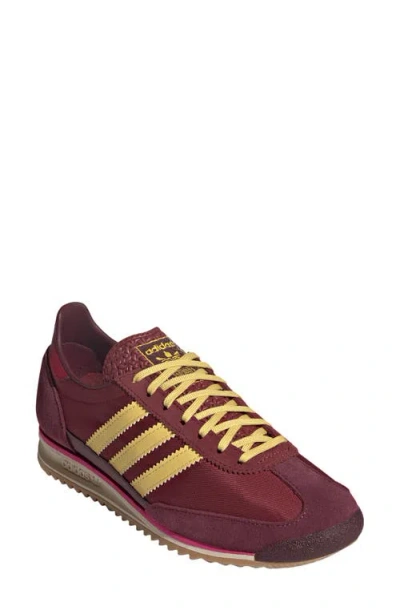 Adidas Originals Adidas Sl 72 Sneaker In Red