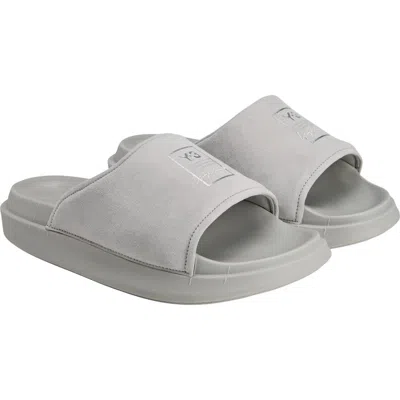 Adidas Originals Adidas Slide Sandal In Gray