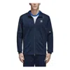 Adidas Originals Adidas Snap Track Top In Blue