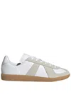 Adidas Originals Low-top Sneakers Rubber Sole Suede Overlays In White