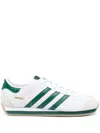 Adidas Originals Japan Country Low-top Sneakers With Suede Inserts In White