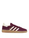 Adidas Originals Maroon Handball Spezial Womans Sneakers In Burgundy