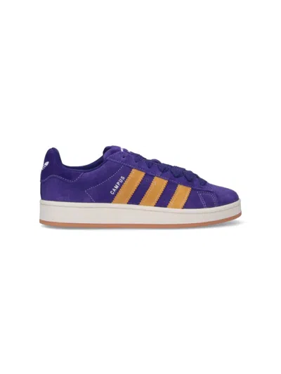 Adidas Originals Low Top Sneakers Contrast Stripes In Blue