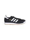 Adidas Originals Sl72 Retro Sport Sneakers In White And Black In Black