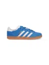 Adidas Originals Striped Suede Low Top Sneakers In Blue