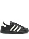 Adidas Originals Superstar Sneakers In Black And White In Cblac