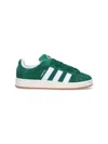 Adidas Originals Campus 80s Leather-trimmed Suede Sneakers In Green