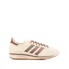 Adidas Originals Womens Sand Strata Preloved Bro Sl 72 Textured Woven And Leather Low-top Trainers In Brown