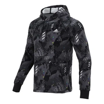 Adidas Originals Adidas Snw Gfx Hoody Full Print Pattern Pullover In Multi
