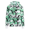Adidas Originals Adidas Snw Gfx Hoody Funny Pattern Pullover Sports Couple Style Green In Multi