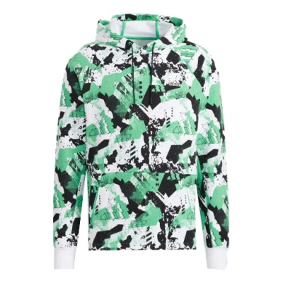 Adidas Originals Adidas Snw Gfx Hoody Funny Pattern Pullover Sports Couple Style Green