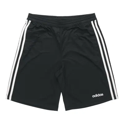 Adidas Originals Adidas Solid Color Breathable Sports Running Shorts Black