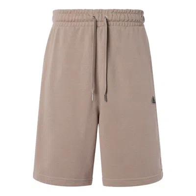 Adidas Originals Adidas Solid Color Logo Printing Lacing Straight Shorts 'brown'