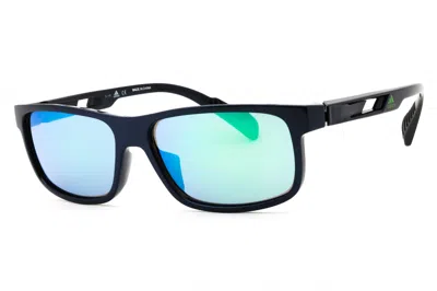 Adidas Originals Adidas Sp0023 Wraparound Sport Sunglasses In Black