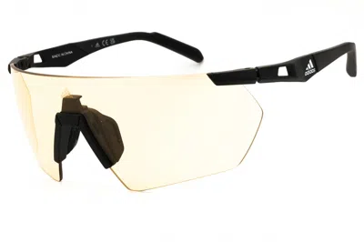 Adidas Originals Adidas Sp0062 Sport Wraparound Sunglasses In Black