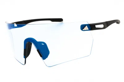 Adidas Originals Adidas Sp0098 Wraparound Sport Sunglasses In Black