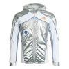 Adidas Originals Adidas Space Jkt M Casual Running Sports Hooded Jacket Silver
