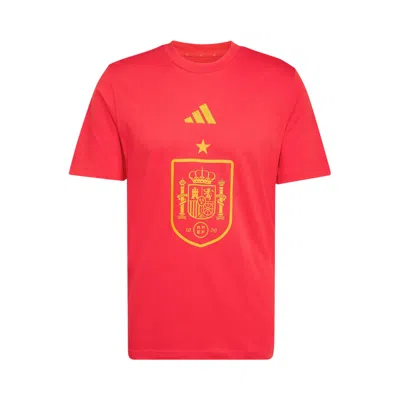Pre-owned Adidas Originals Adidas Spain Dna Graphic T-shirt 'vivid Red' | Men's Size S
