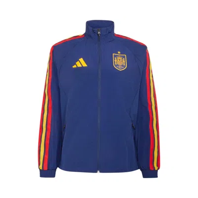 Pre-owned Adidas Originals Adidas Spain Home Anthem Jacket 'dark Blue' | Men's Size S
