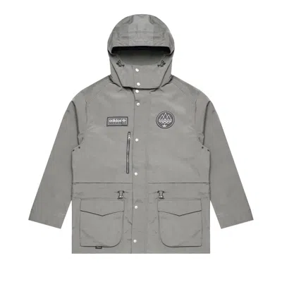 Pre-owned Adidas Originals Adidas Spezial Fc Anorak 'dove Grey' | Men's Size S In Gray