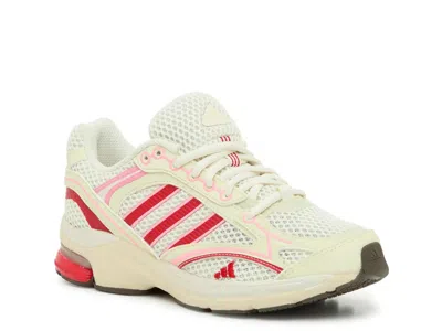 Adidas Originals Mesh-panelled Logo-patch Sneakers In Neutral