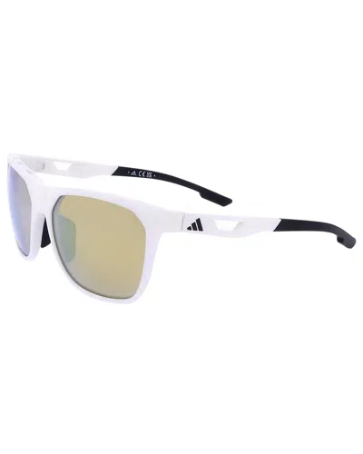 Adidas Originals Adidas Sport Unisex 55mm Sunglasses In White