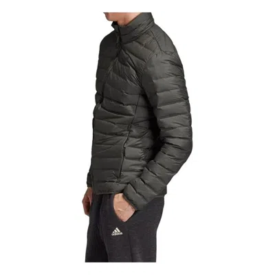 Adidas Originals Adidas Sports Down Jacket Brown In Black