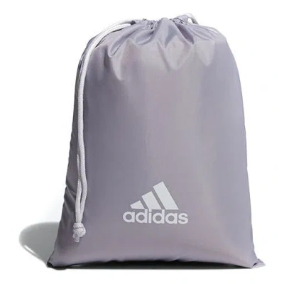 Adidas Originals Adidas Sports Gym Drawstring Backpack Unisex Gray