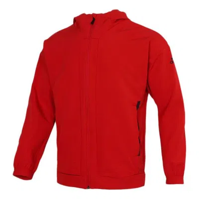 Adidas Originals Adidas Sports Hooded Long Sleeves Jacket Red
