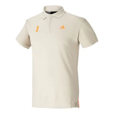 Adidas Originals Adidas Sports Stylish Short Sleeve Polo Bauxite Brown In Neutral