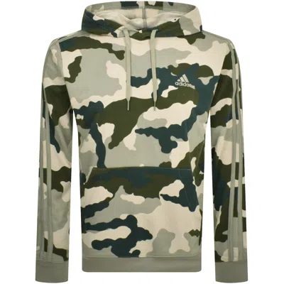 Adidas Originals Adidas Sportswear Camo Hoodie Green