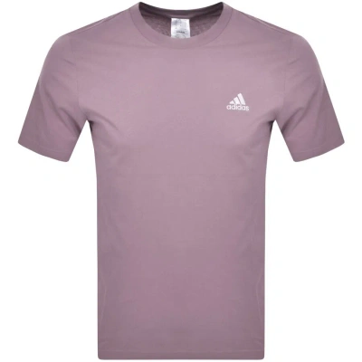 Adidas Originals Adidas Sportswear Essentials T Shirt Purple