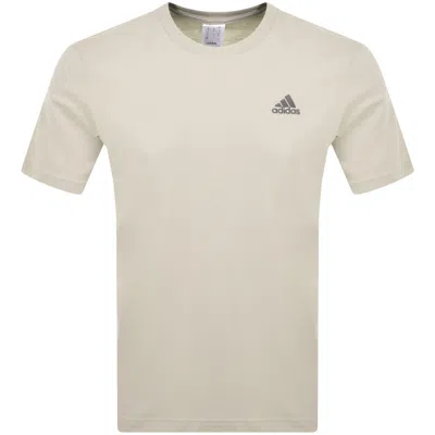 Adidas Originals Adidas Sportswear Jersey Small Logo T Shirt Beige