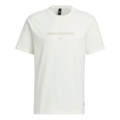 Adidas Originals Adidas Sportswear Lounge Graphic T-shirt 'white'