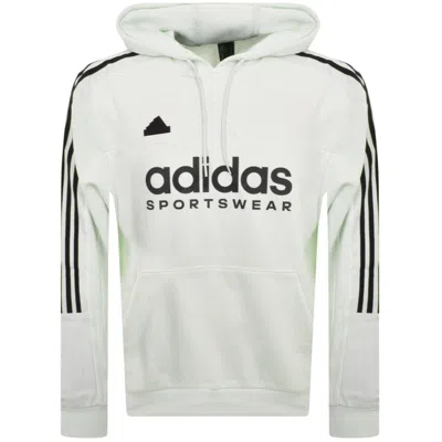 Adidas Originals Adidas Sportswear Tiro Hoodie Green In White