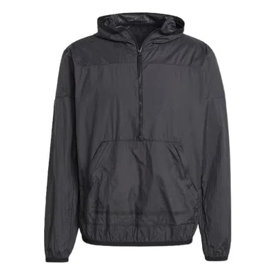 Adidas Originals Adidas Sportswear Zne Half-zip Windbreaker Jacket 'black'