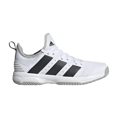 Pre-owned Adidas Originals Adidas Stabil J 'white Black Grey' | Kid's Size 4
