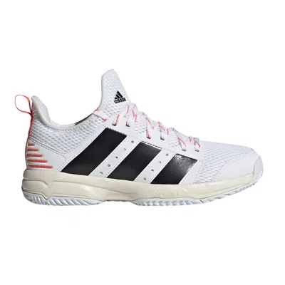 Pre-owned Adidas Originals Adidas Stabil J 'white Black Solar Red' | Kid's Size 4.5