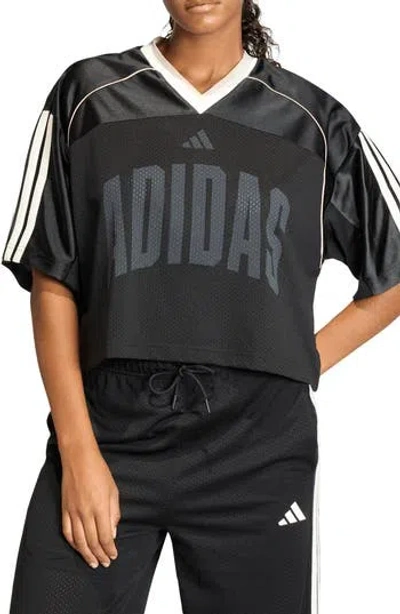 Adidas Originals Adidas Stadium Mesh T-shirt In Gray