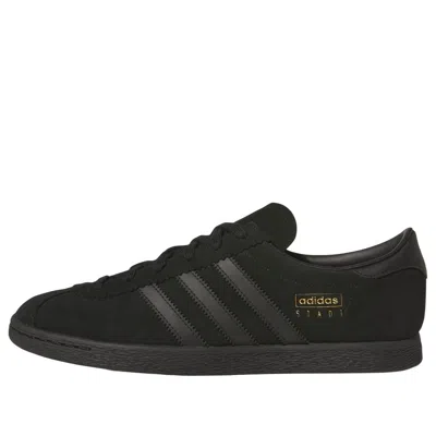 Adidas Originals Stadt Trainers Black In Animal Print