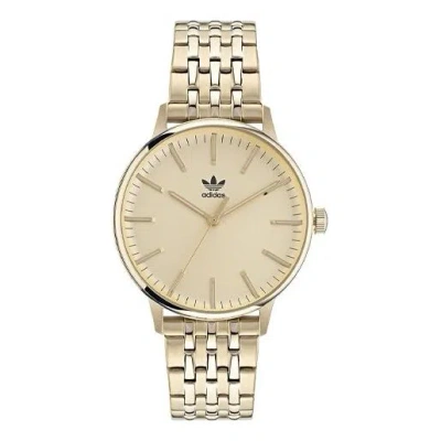Adidas Originals Adidas Stainless Steel Gold-tone Bracelet Watch 'gold'