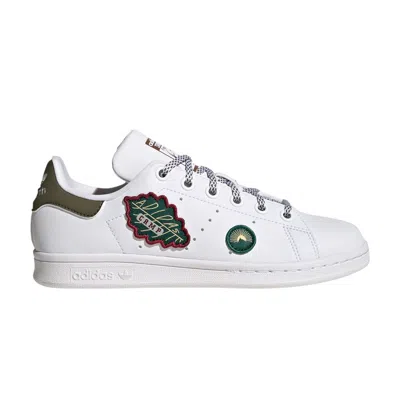 Pre-owned Adidas Originals Adidas Stan Smith J 'camp' | White | Kid's Size 7