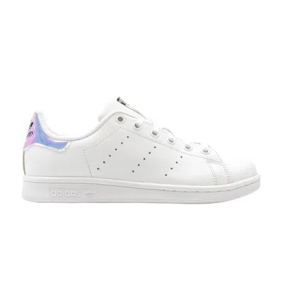 Pre-owned Adidas Originals Adidas Stan Smith J 'iridescent' | White | Kid's Size 4.5