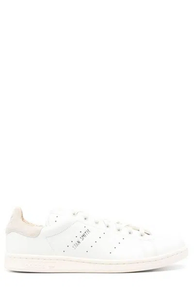 Adidas Originals Stan Smith Lux Perforated-logo Sneakers In White