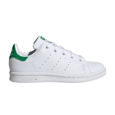 Pre-owned Adidas Originals Adidas Stan Smith Primegreen Little Kid 'white Green' | Kid's Size 2