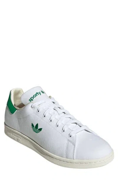 Adidas Originals X Sporty & Rich Stan Smith "white/green" Sneakers