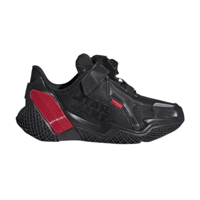 Pre-owned Adidas Originals Adidas Star Wars X 4uture Rnr K 'black Scarlet' | Kid's Size 6