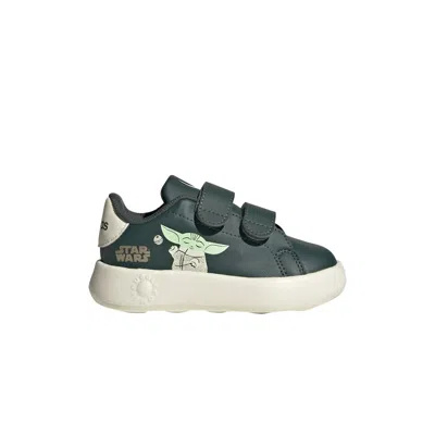 Pre-owned Adidas Originals Adidas Star Wars X Advantage I 'grogu' | Green | Infant Size 5.5
