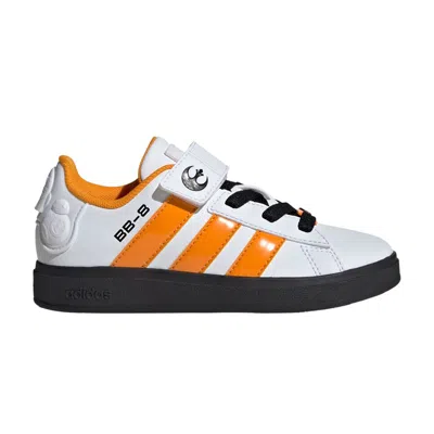 Pre-owned Adidas Originals Adidas Star Wars X Grand Court 2.0 C 'bb-8' | White | Kid's Size 11.5