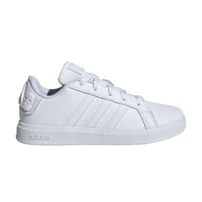 Pre-owned Adidas Originals Adidas Star Wars X Grand Court 2.0 K 'darth Vader And Storm Troopers - White' | Kid's Size 13.5